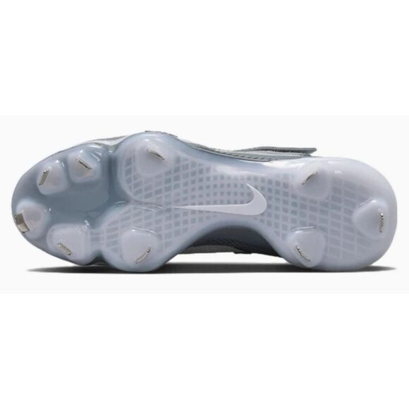 Nike Force Zoom Trout‎ 8 Elite Men's Metal Baseball Cleats, Grey, 15 - Picture 3 of 9